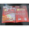 900g Plastic Frozen Food Packaging Bag With Window & Die Cut Handle